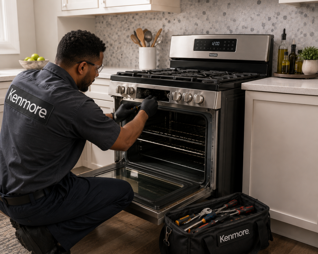 kenmore range repair guide