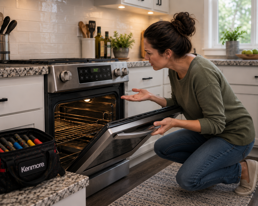 kenmore oven not working
