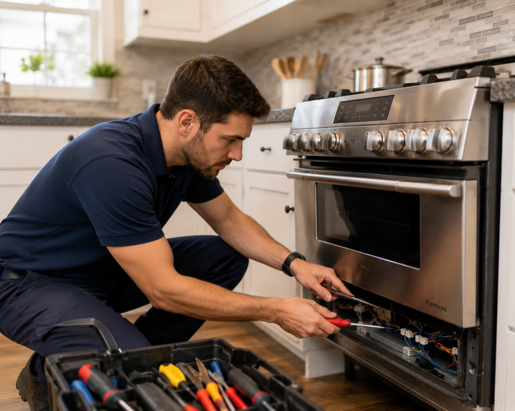 Kenmore range repair cost