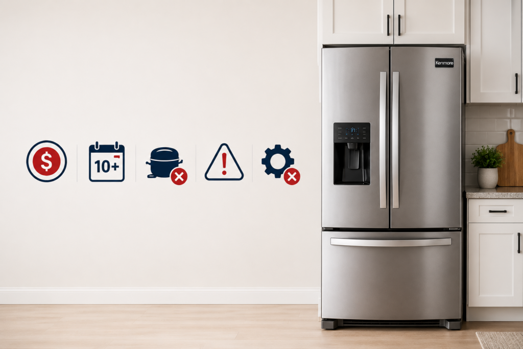 when to replace kenmore fridge