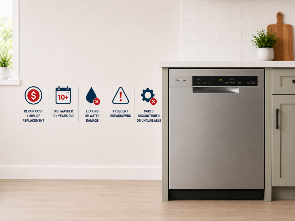 kenmore dishwasher safety