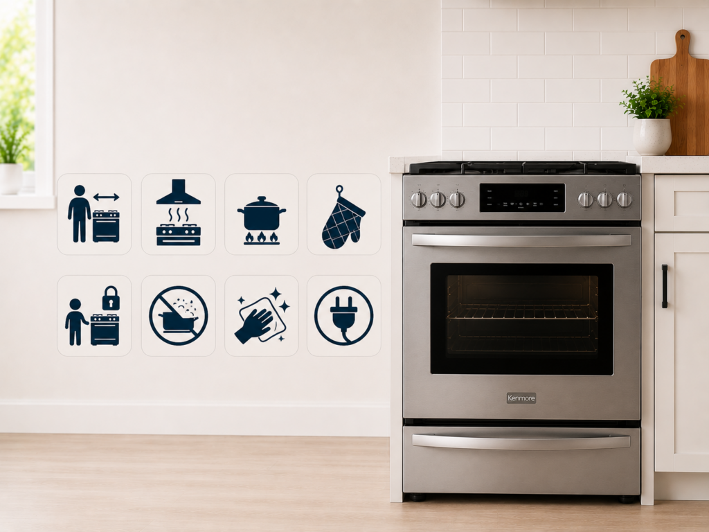 kenmore range safety guide