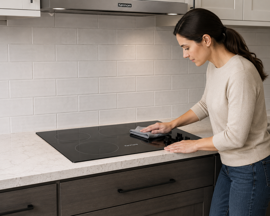 kenmore cooktop maintenance